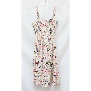 Cooperative novelty print summer dress cotton M medium sunglasses beach retro